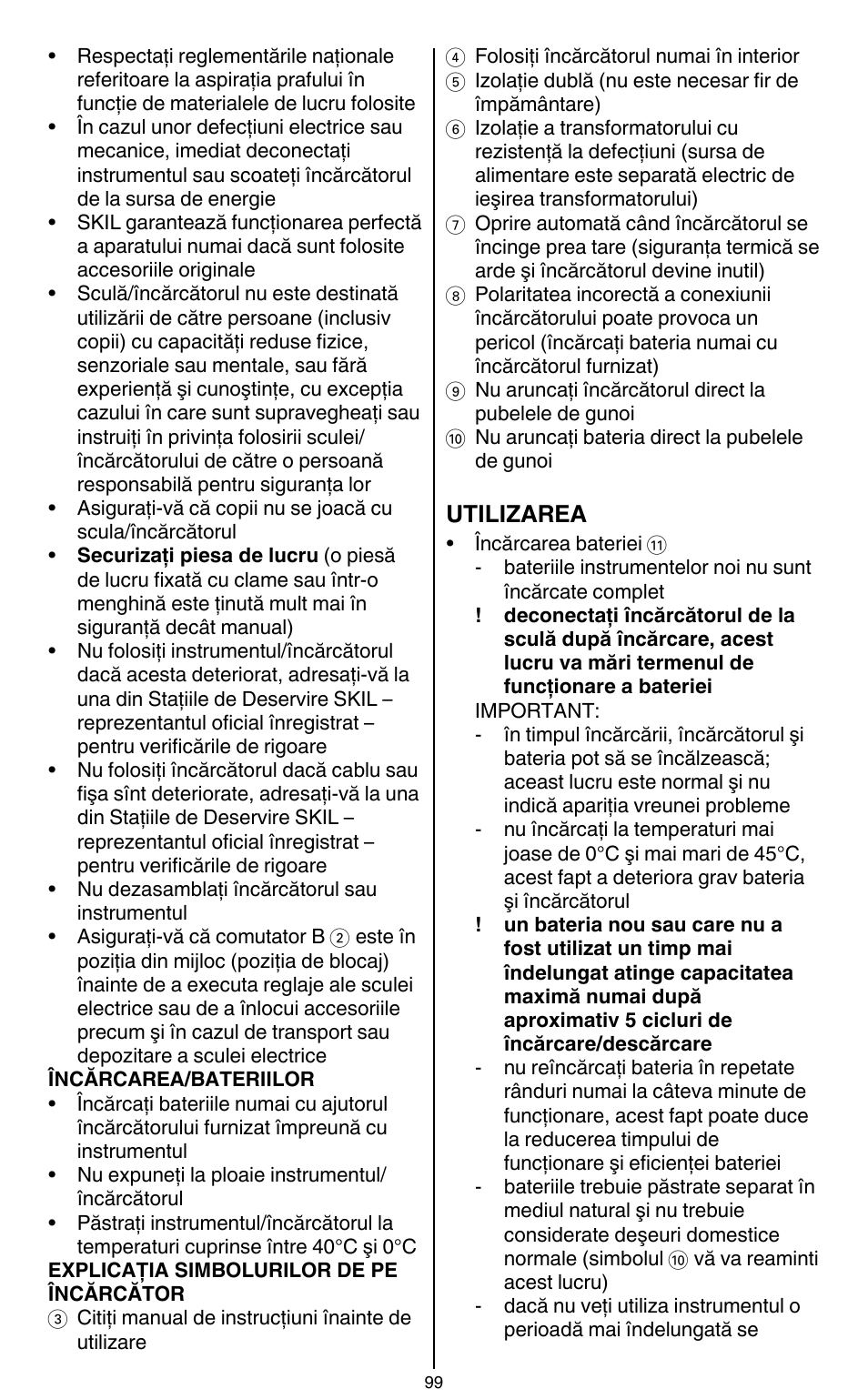 Skil 2436 AA User Manual | Page 99 / 164