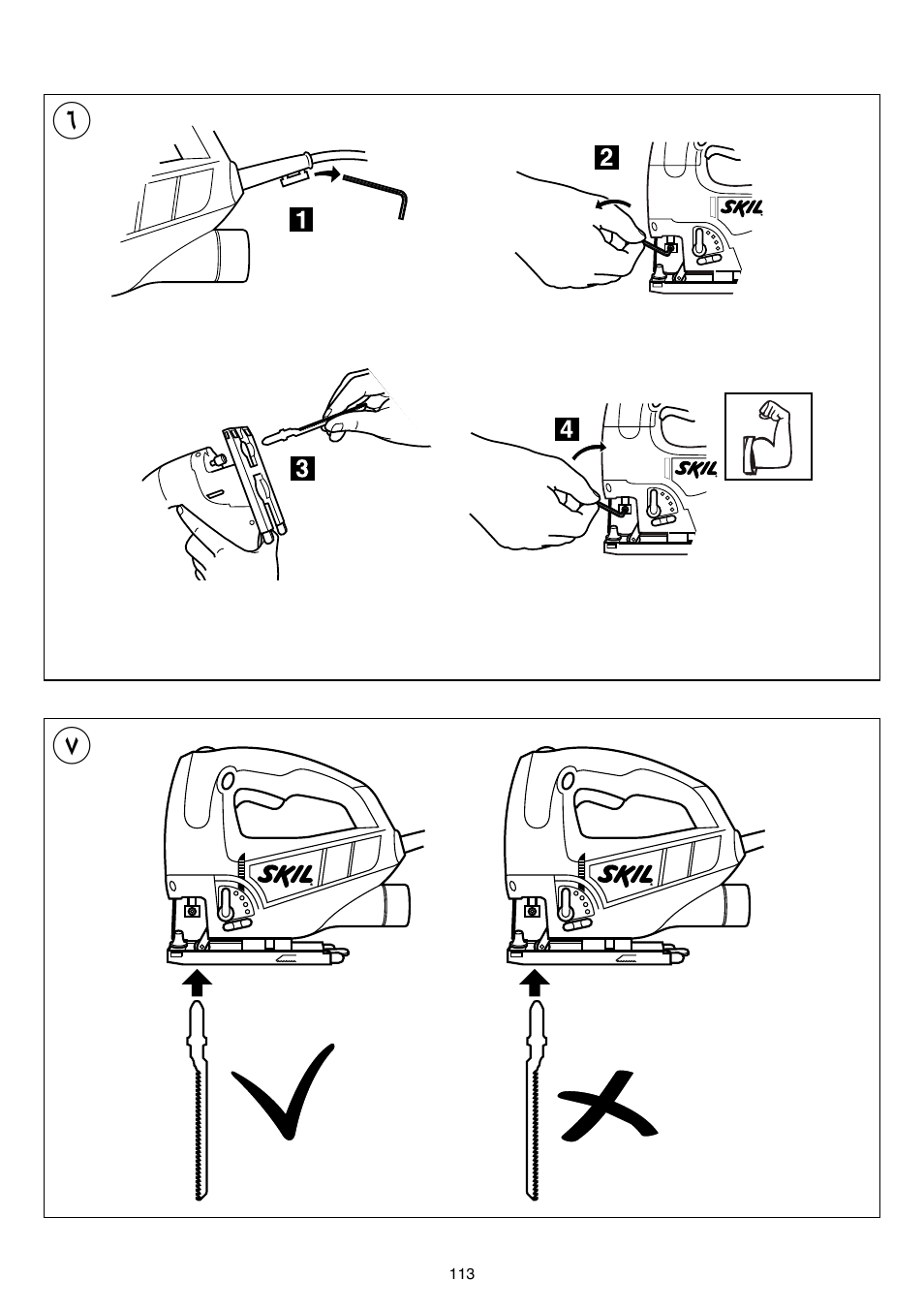 Skil 4581 CA User Manual | Page 113 / 116