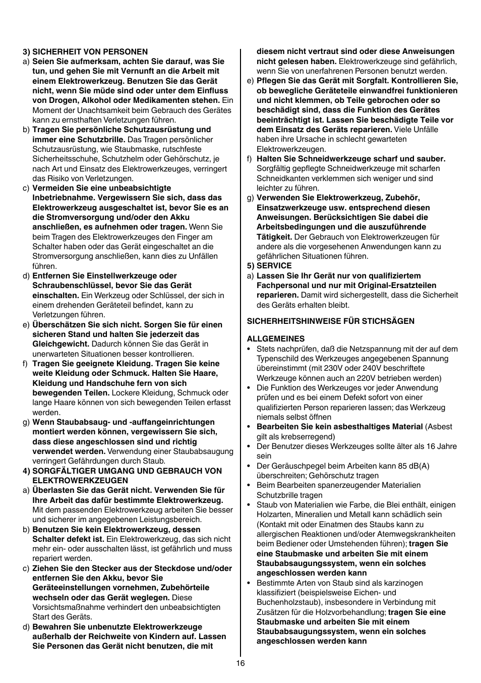 Skil 4581 CA User Manual | Page 16 / 116