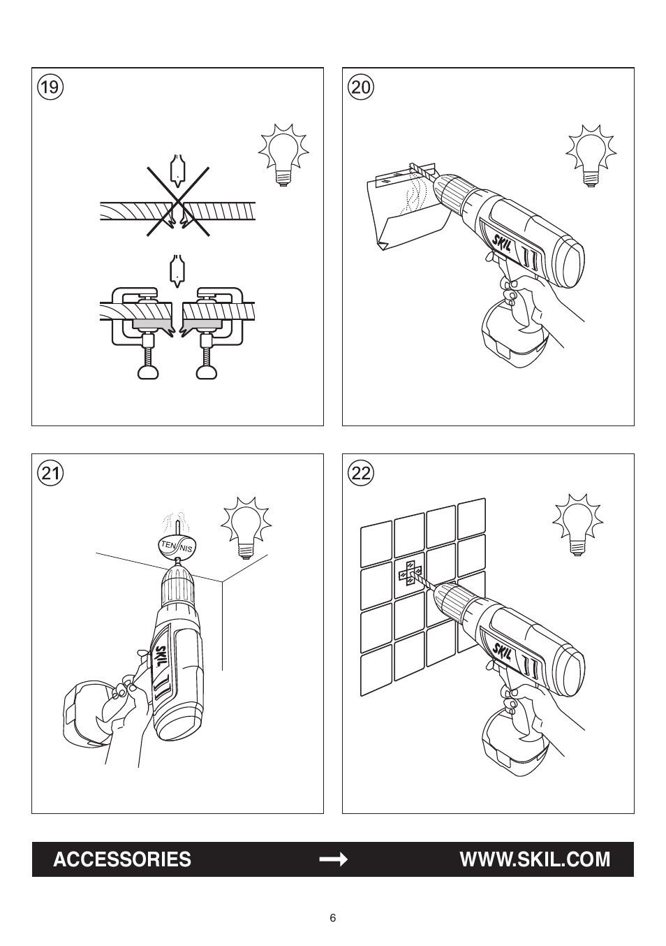 Skil 2016 AA User Manual | Page 6 / 128