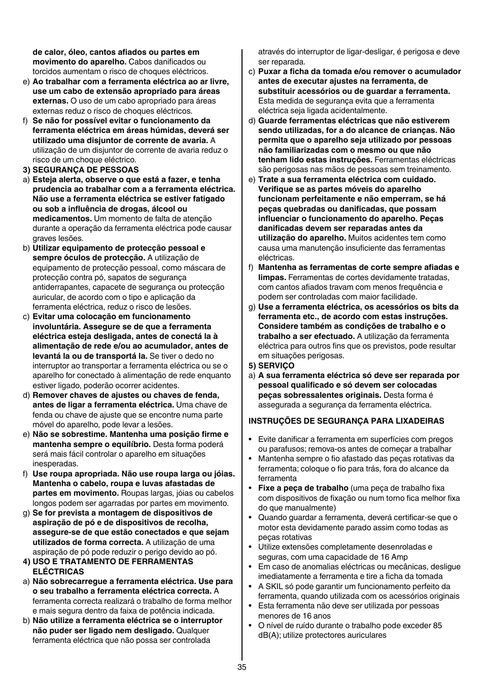 Skil 7207 AK (Octo) User Manual | Page 35 / 112