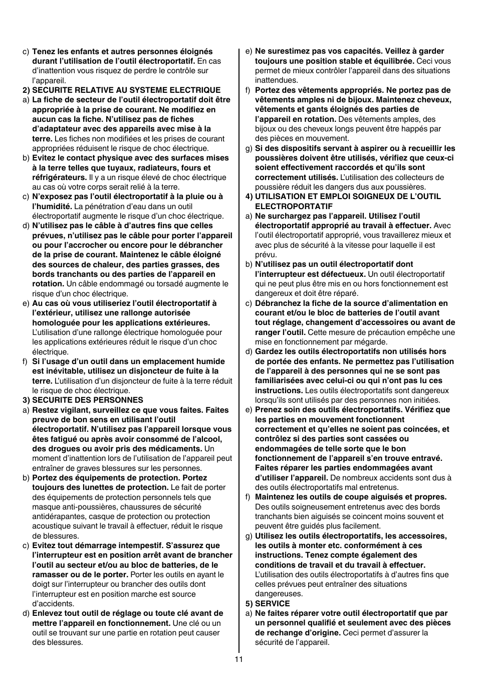 Skil 0705 RA User Manual | Page 11 / 132