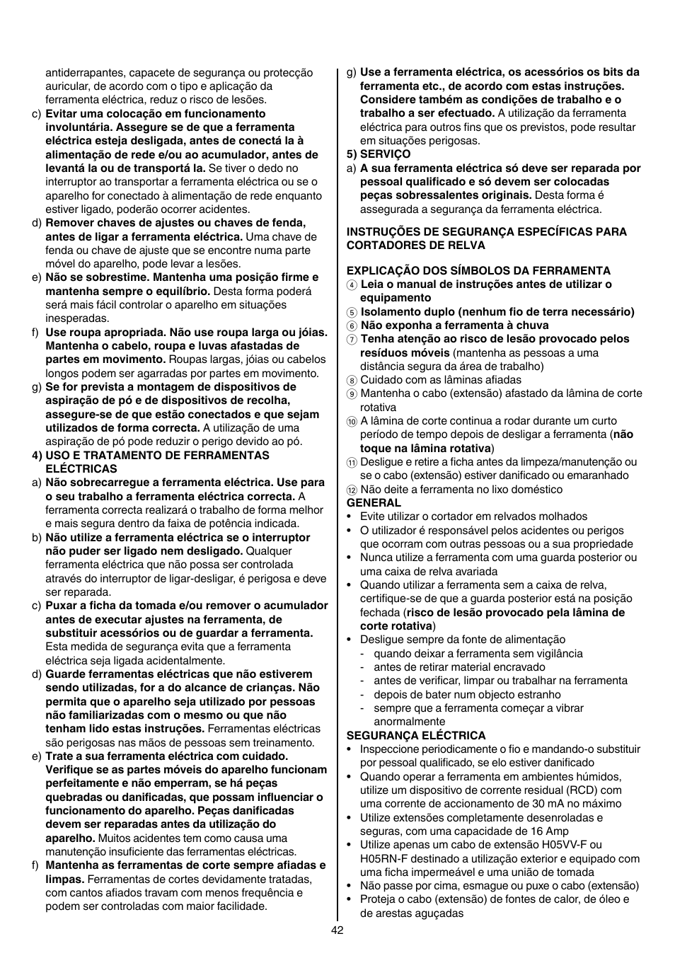 Skil 0705 RA User Manual | Page 42 / 132