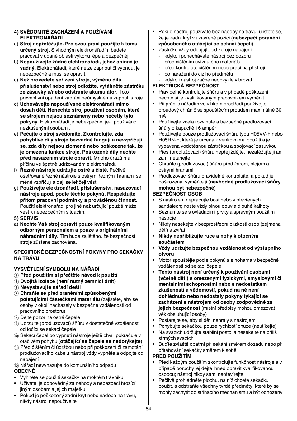 Skil 0705 RA User Manual | Page 54 / 132