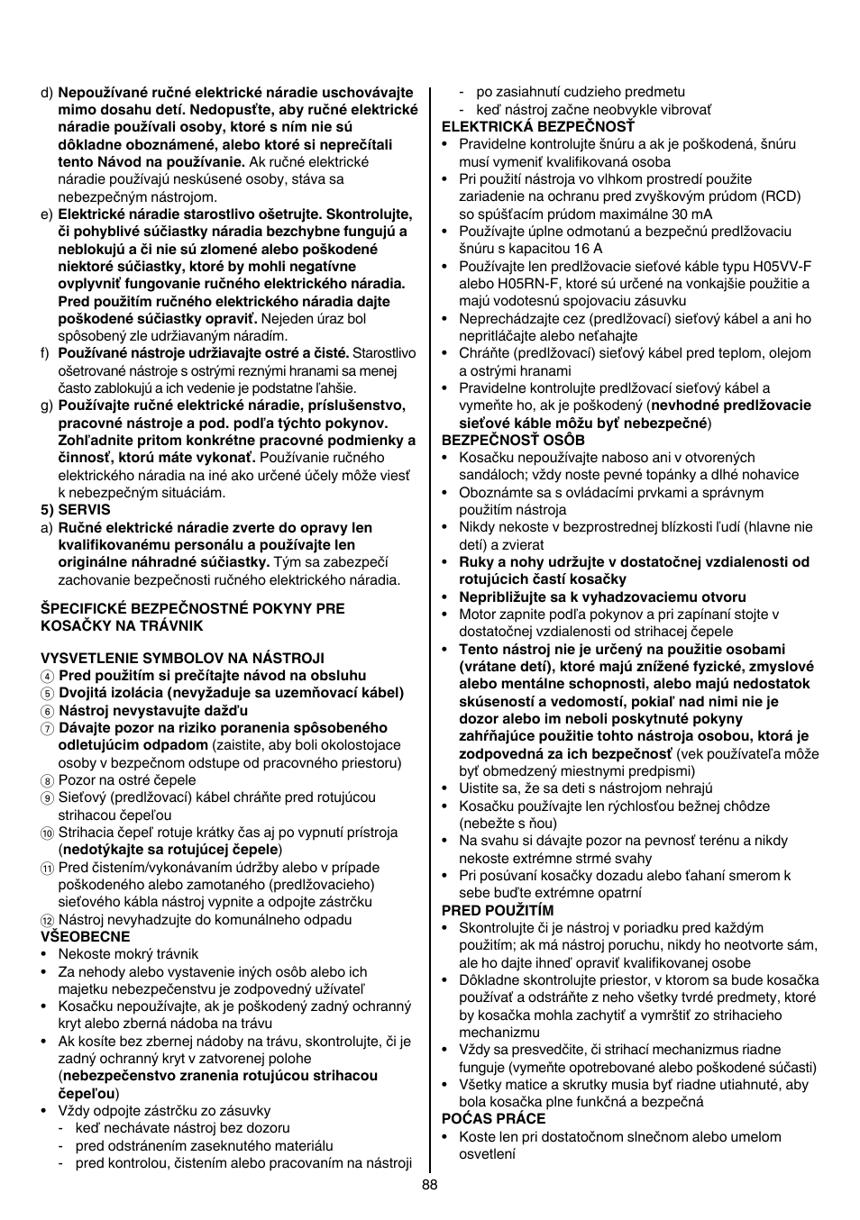 Skil 0705 RA User Manual | Page 88 / 132