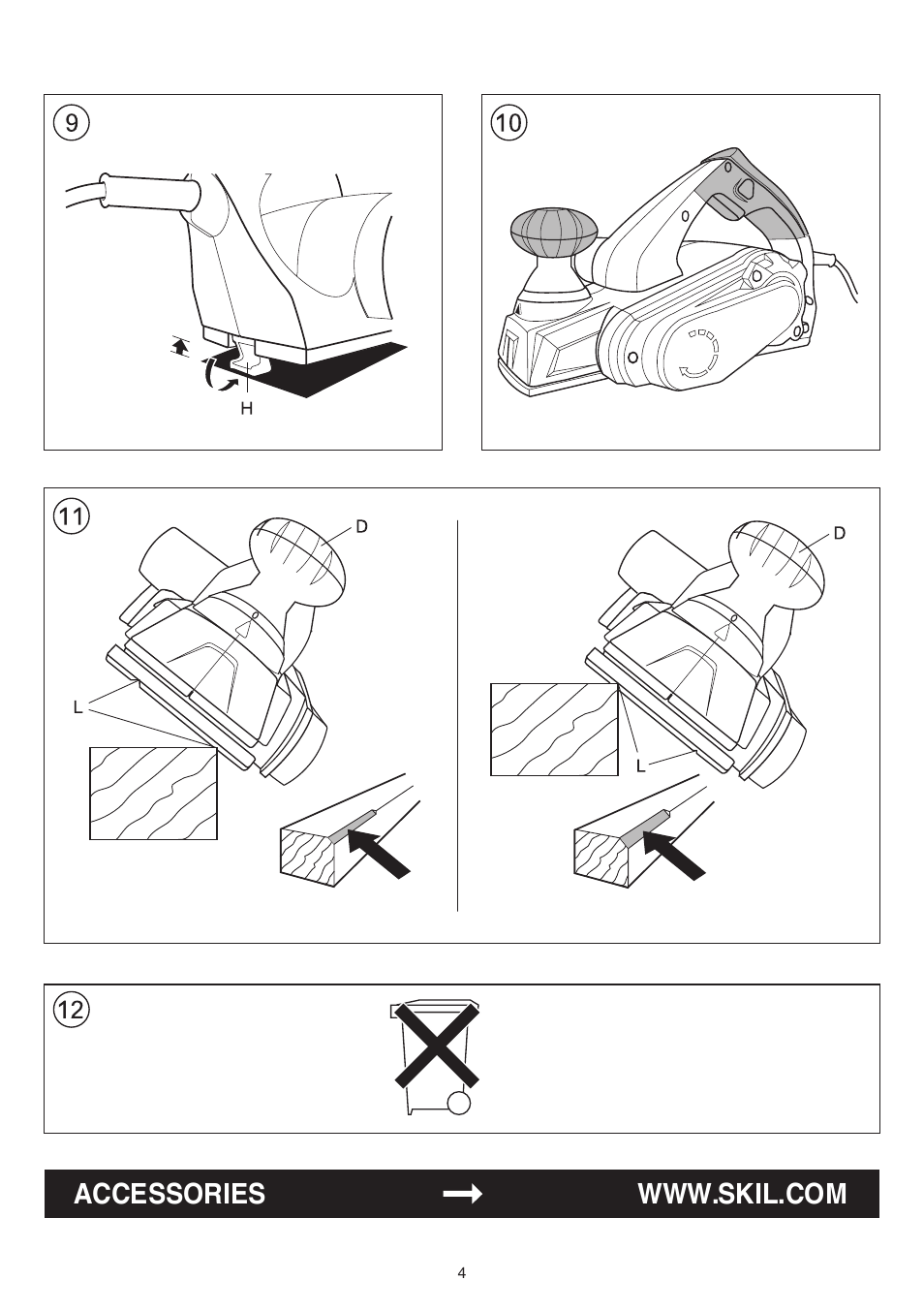 Skil 1550 AA User Manual | Page 4 / 108