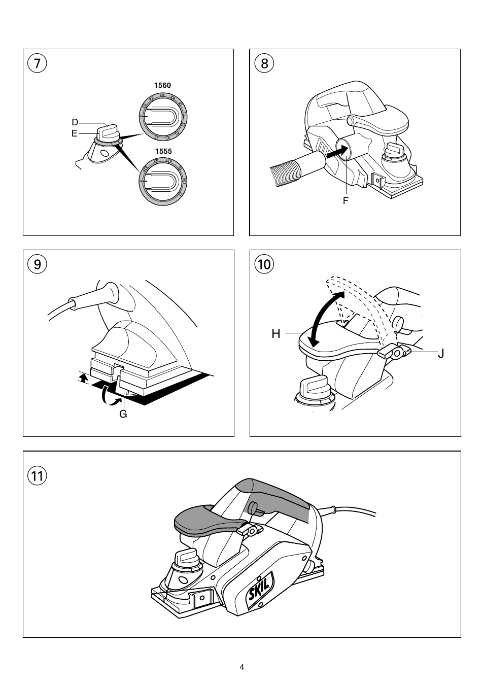 Skil 1560 AA User Manual | Page 4 / 112