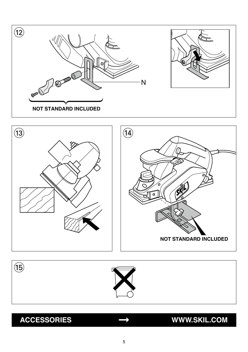 Skil 1560 AA User Manual | Page 5 / 112