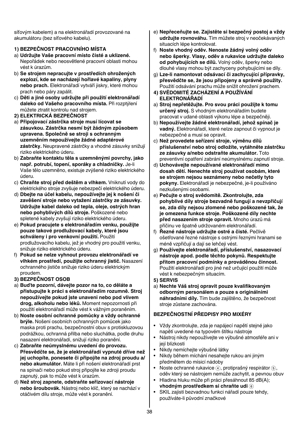 Skil 1613 AA User Manual | Page 38 / 92