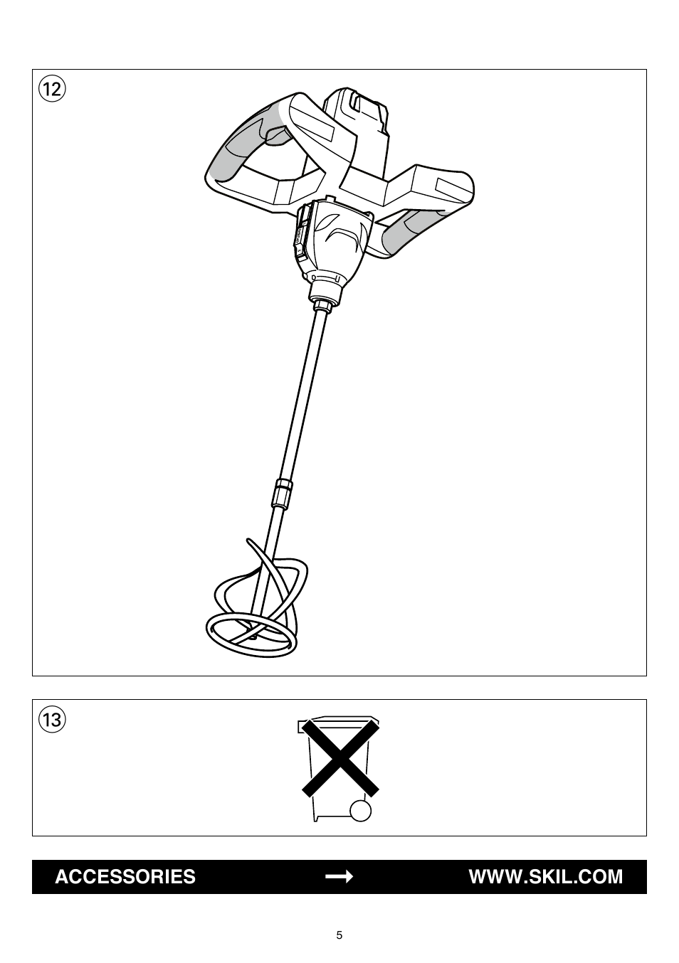 Skil 1613 AA User Manual | Page 5 / 92