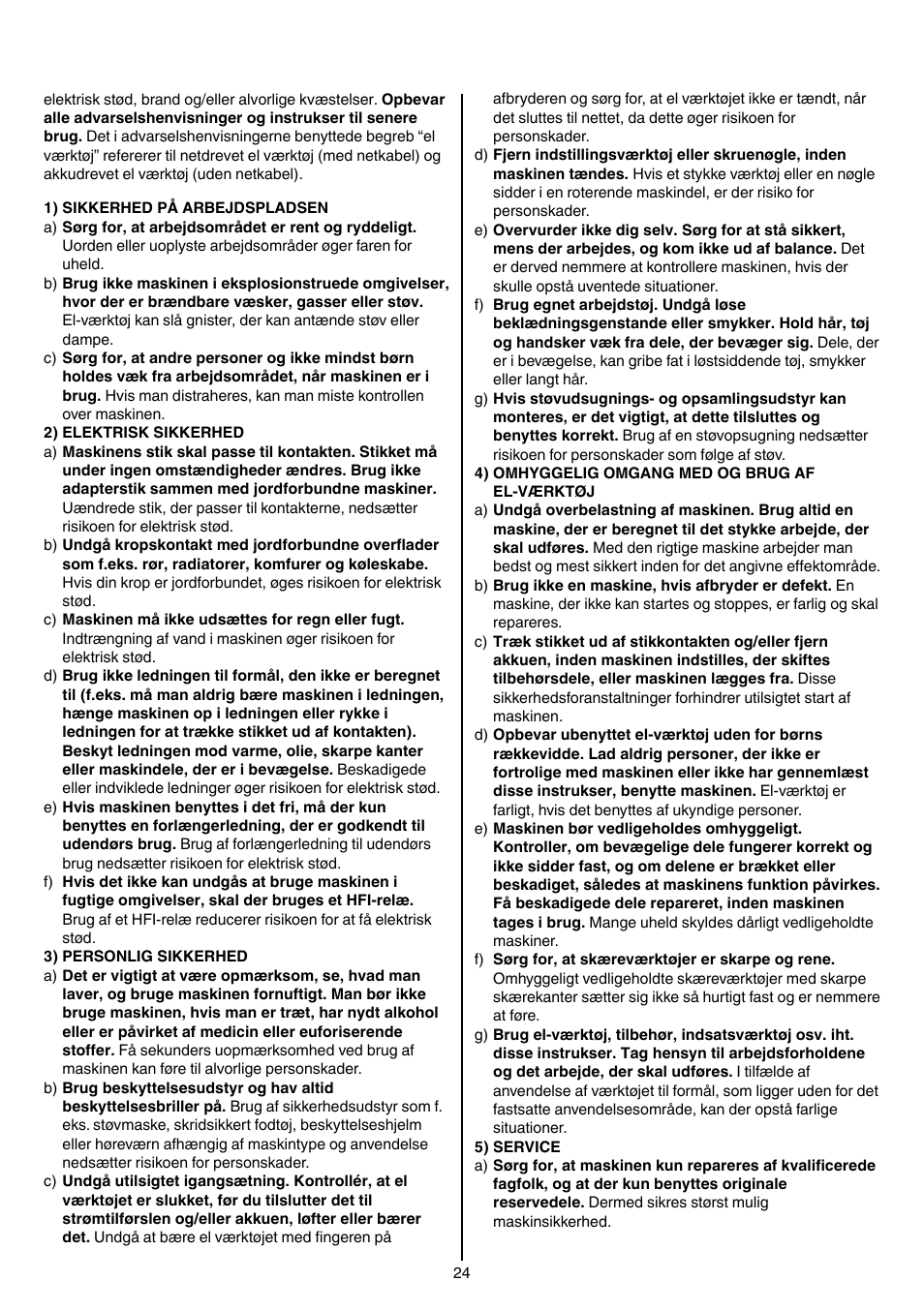 Skil 1766 AK User Manual | Page 24 / 116