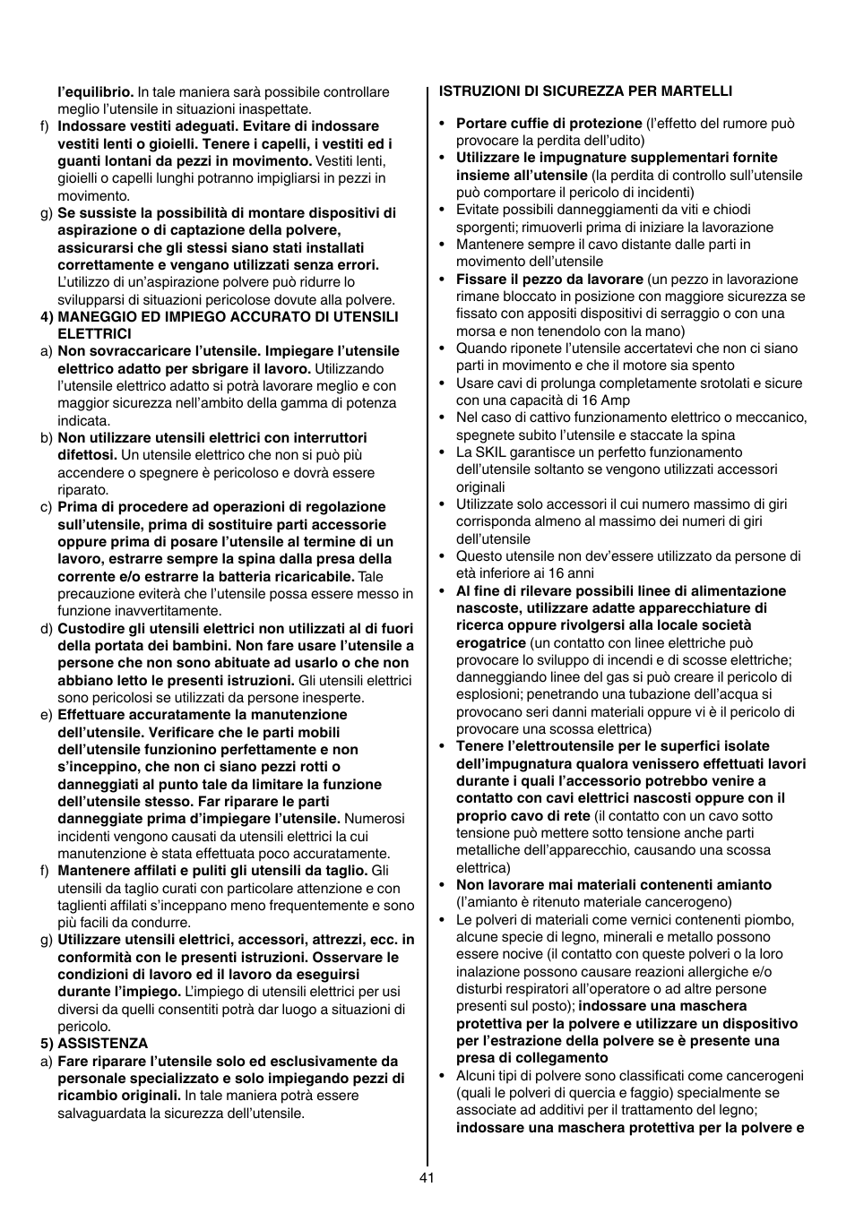 Skil 1766 AK User Manual | Page 41 / 116