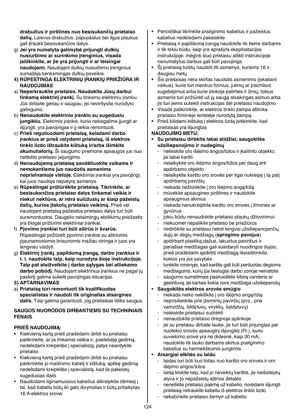 Skil 8003 CA User Manual | Page 124 / 148