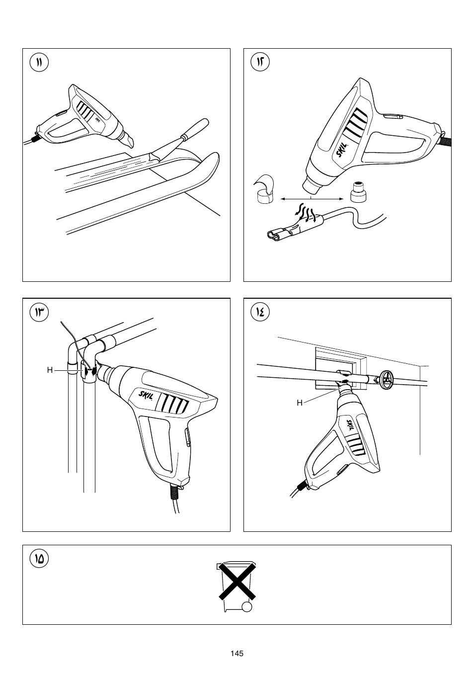 Skil 8003 CA User Manual | Page 145 / 148
