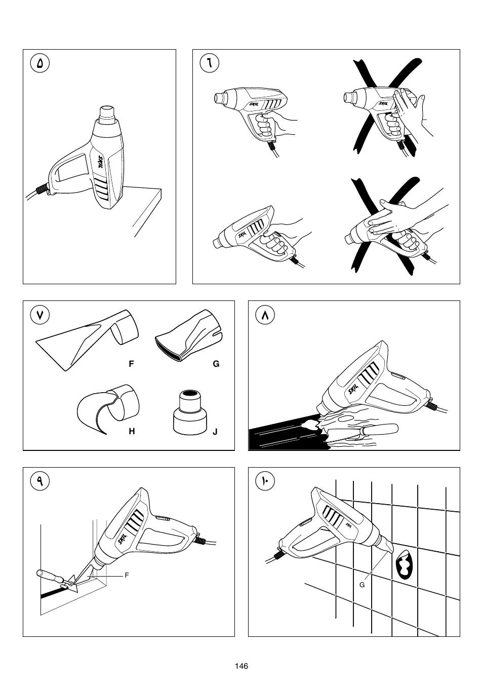 Skil 8003 CA User Manual | Page 146 / 148