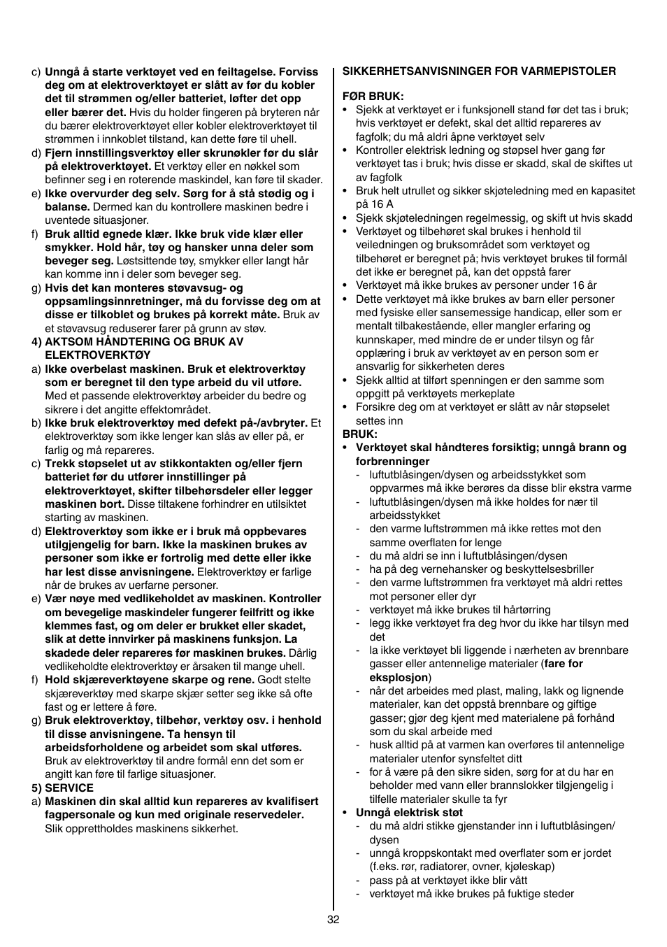 Skil 8003 CA User Manual | Page 32 / 148
