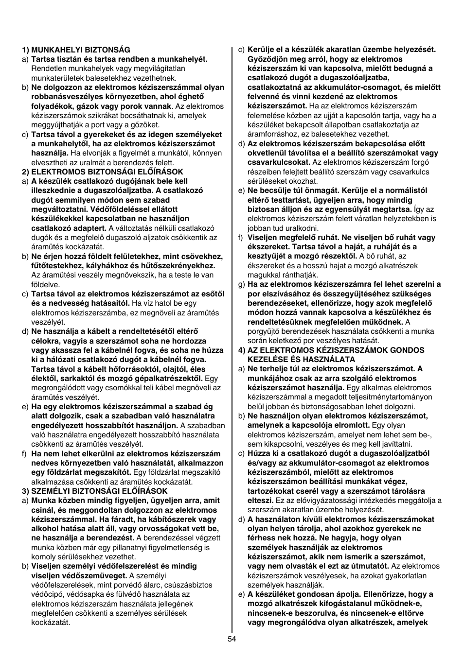 Skil 8003 CA User Manual | Page 54 / 148