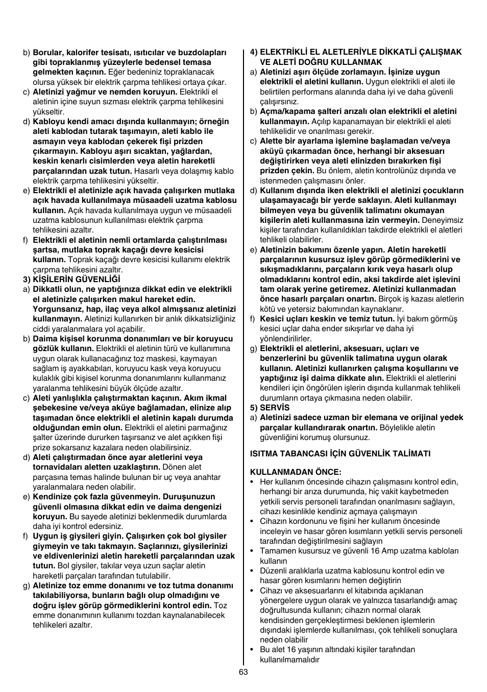 Skil 8003 CA User Manual | Page 63 / 148