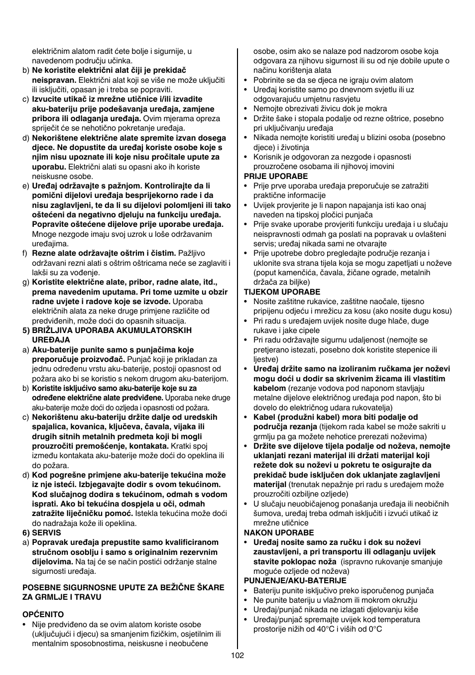 Skil 0755 RA User Manual | Page 102 / 148