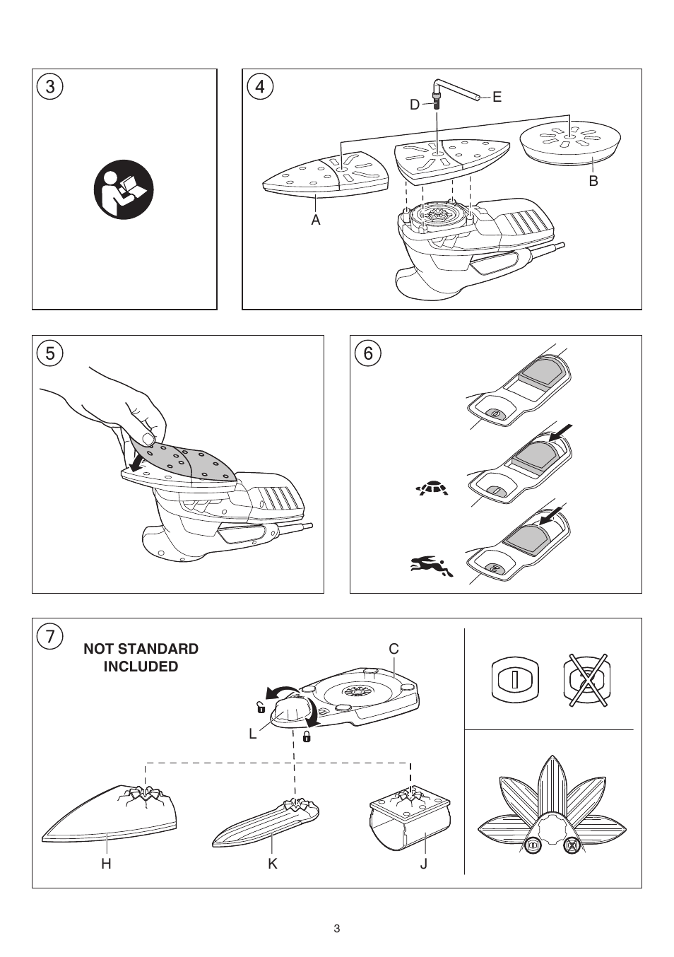Watt | Skil 7220 (F0157220..) User Manual | Page 3 / 116