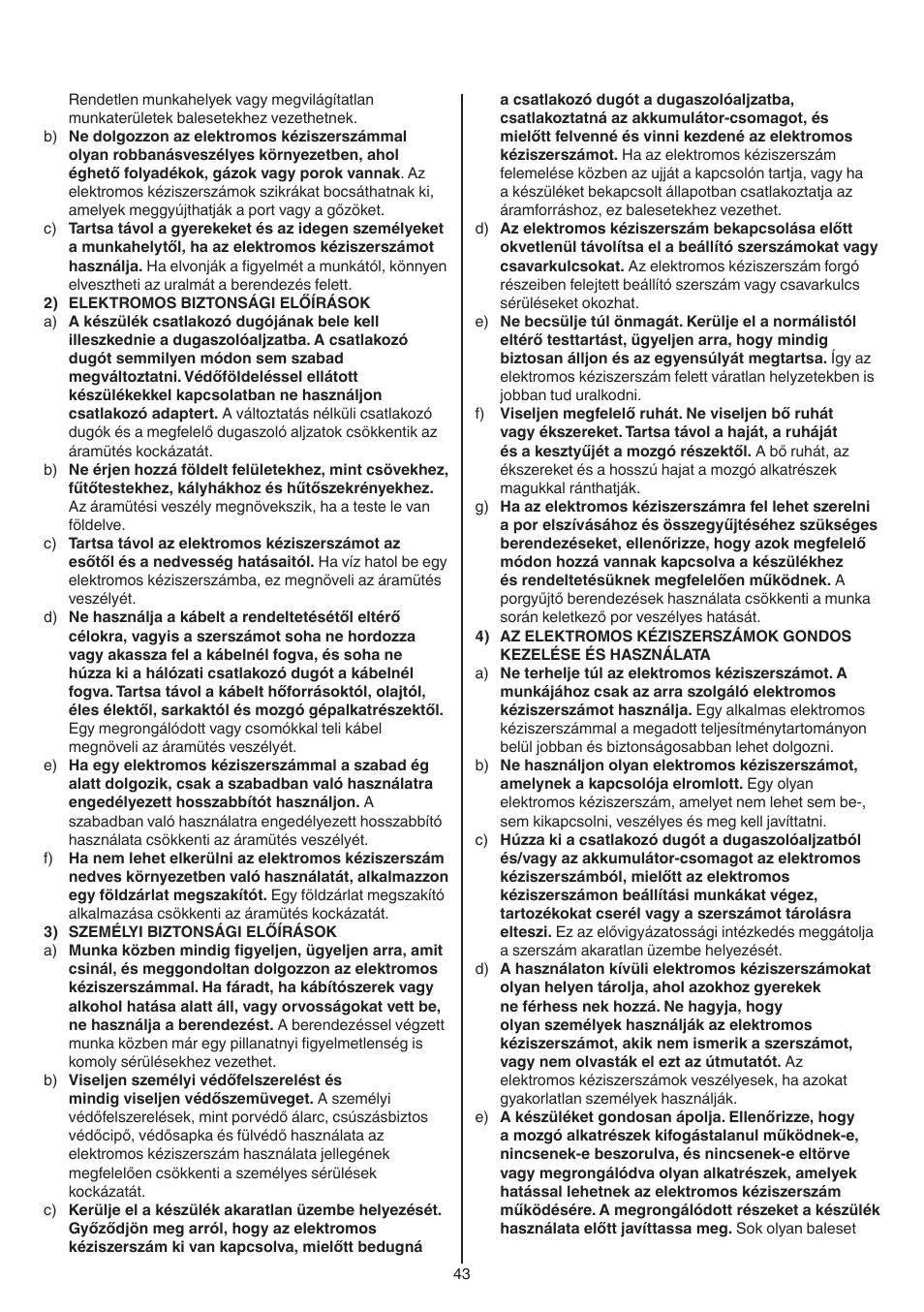 Skil 7220 (F0157220..) User Manual | Page 43 / 116