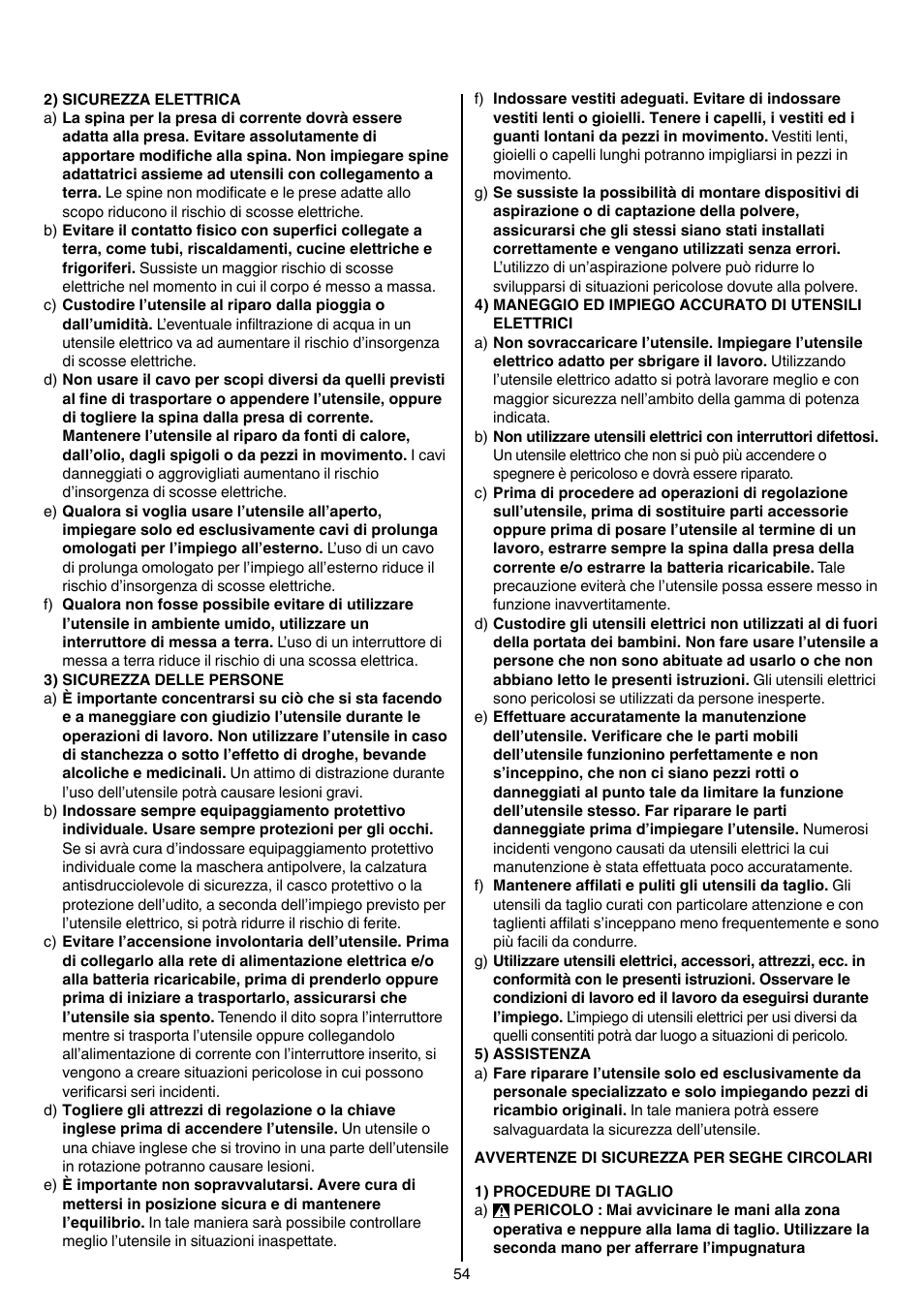 Skil 5265 AA User Manual | Page 54 / 160