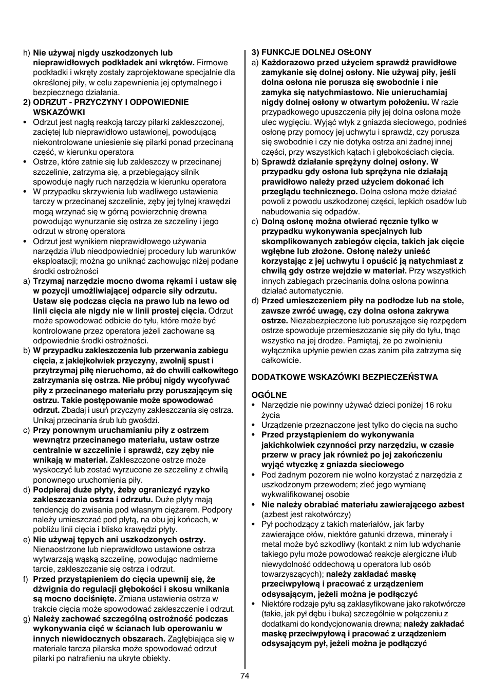 Skil 5265 AA User Manual | Page 74 / 160