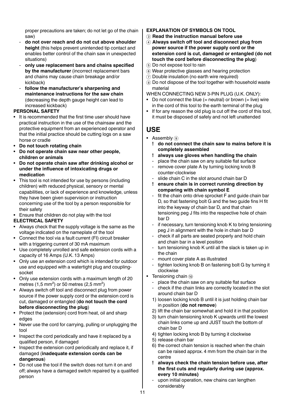 Skil 0780 RT User Manual | Page 11 / 220