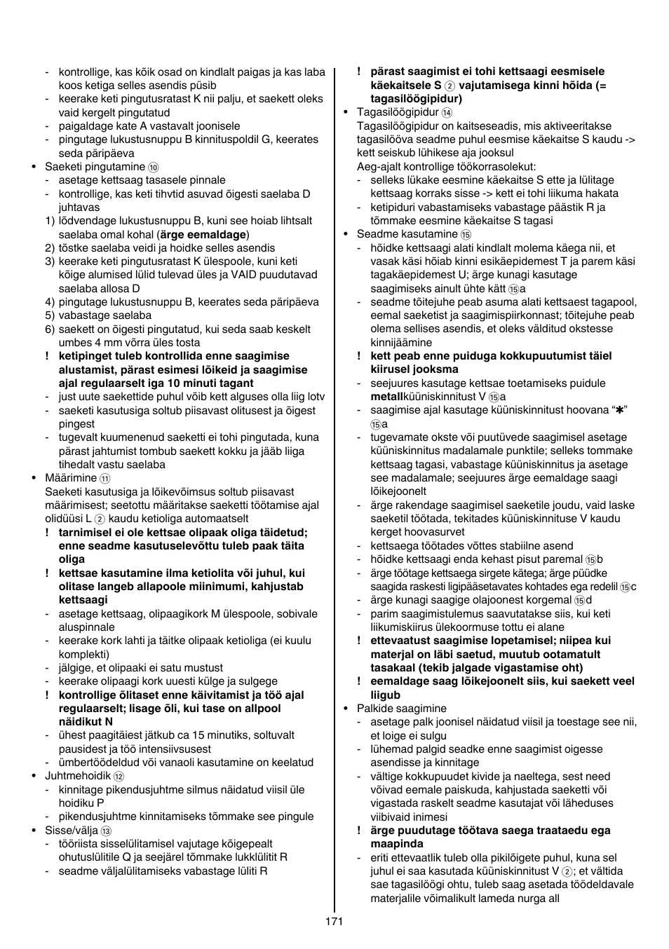 Skil 0780 RT User Manual | Page 171 / 220