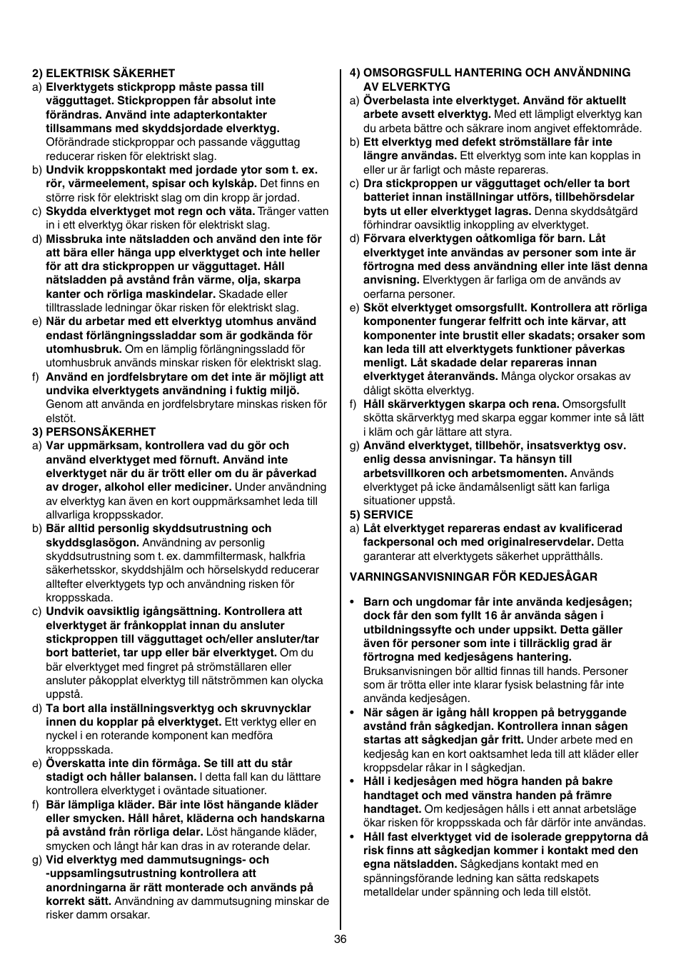 Skil 0780 RT User Manual | Page 36 / 220