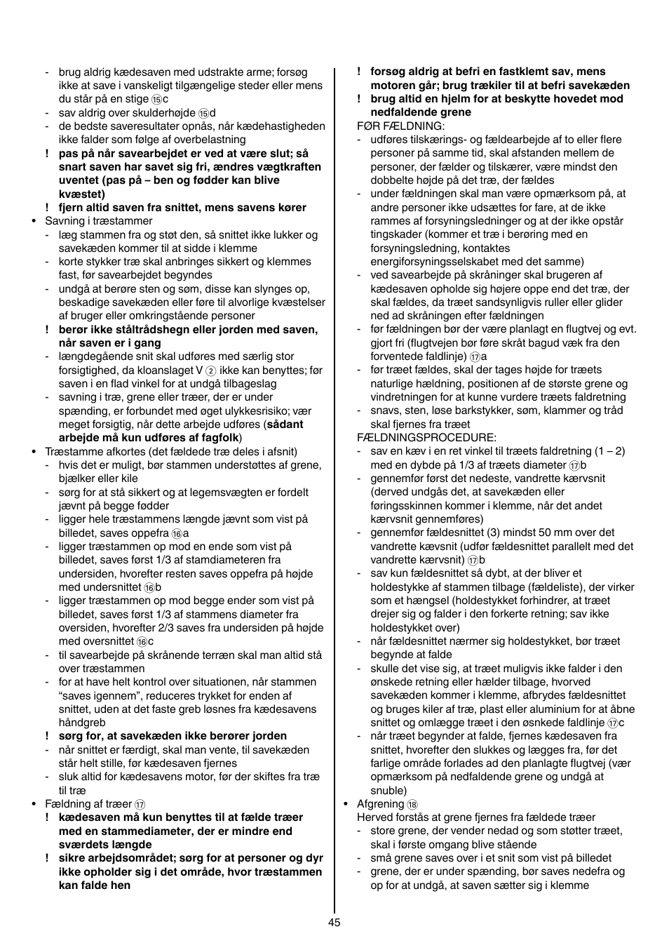 Skil 0780 RT User Manual | Page 45 / 220