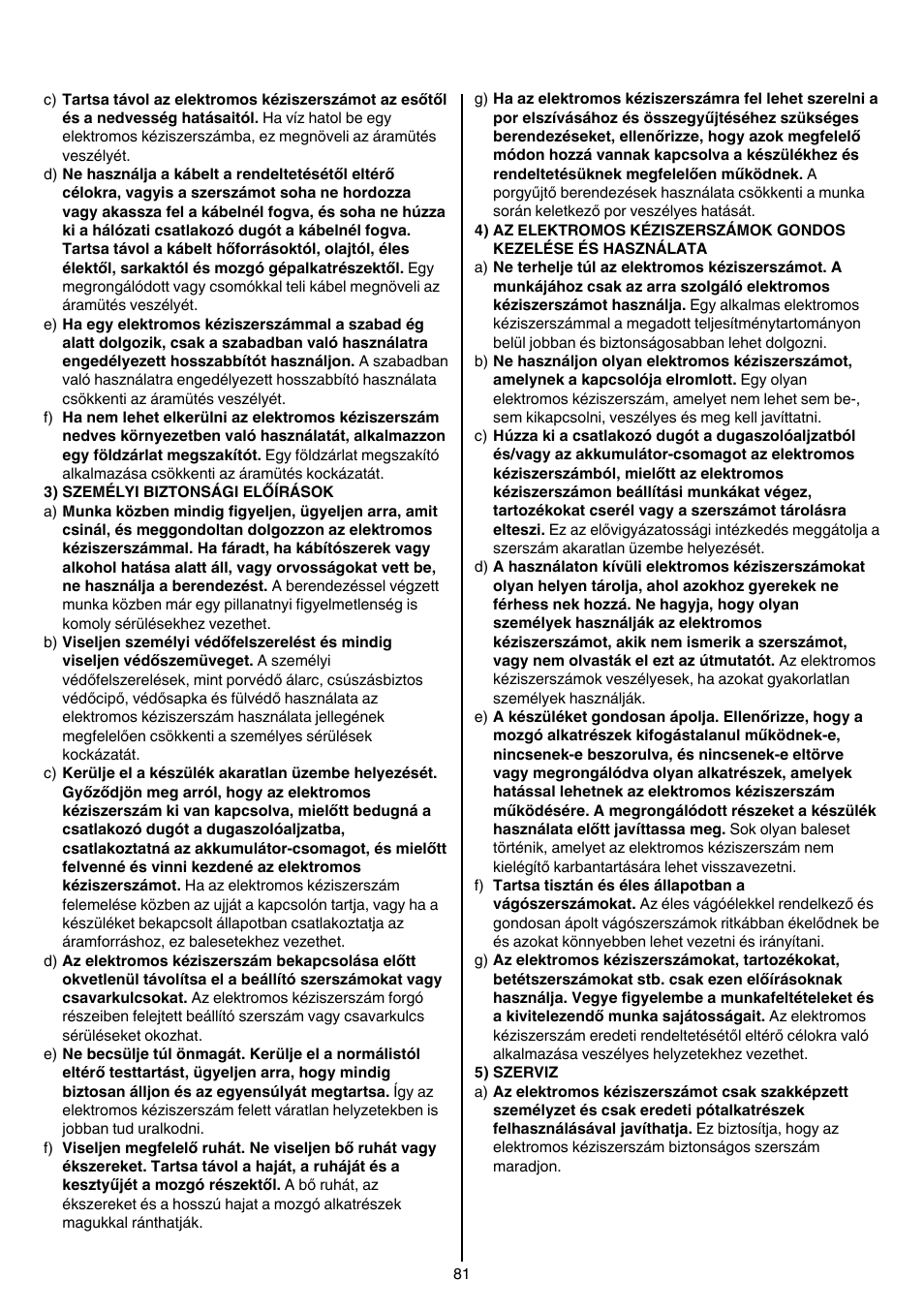 Skil 0780 RT User Manual | Page 81 / 220