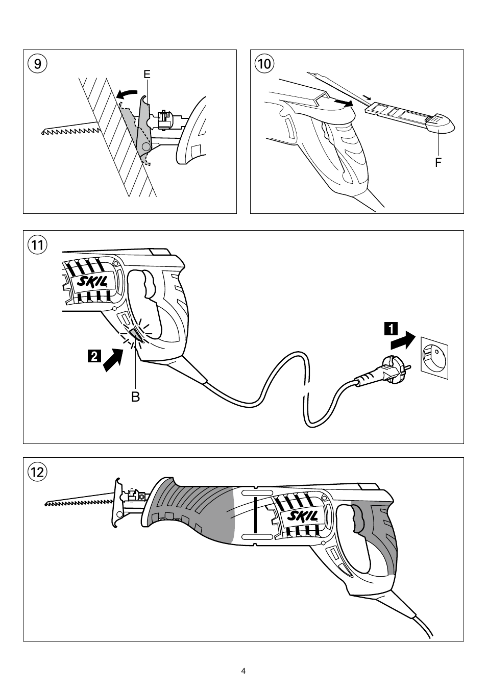 Skil 4900 AA User Manual | Page 4 / 116