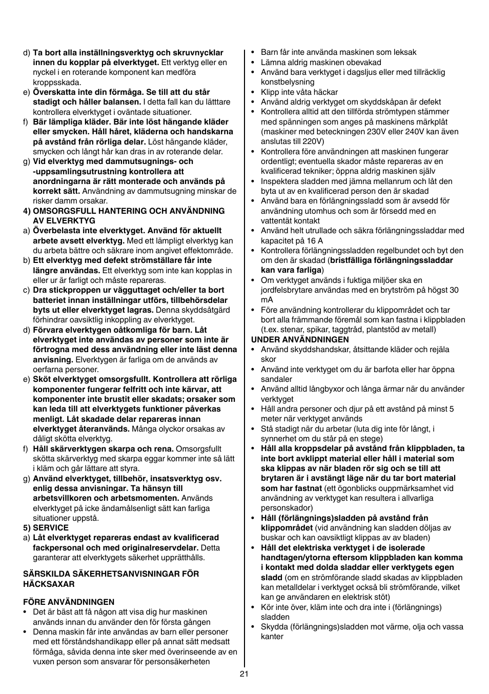 Skil 0740 RT User Manual | Page 21 / 124