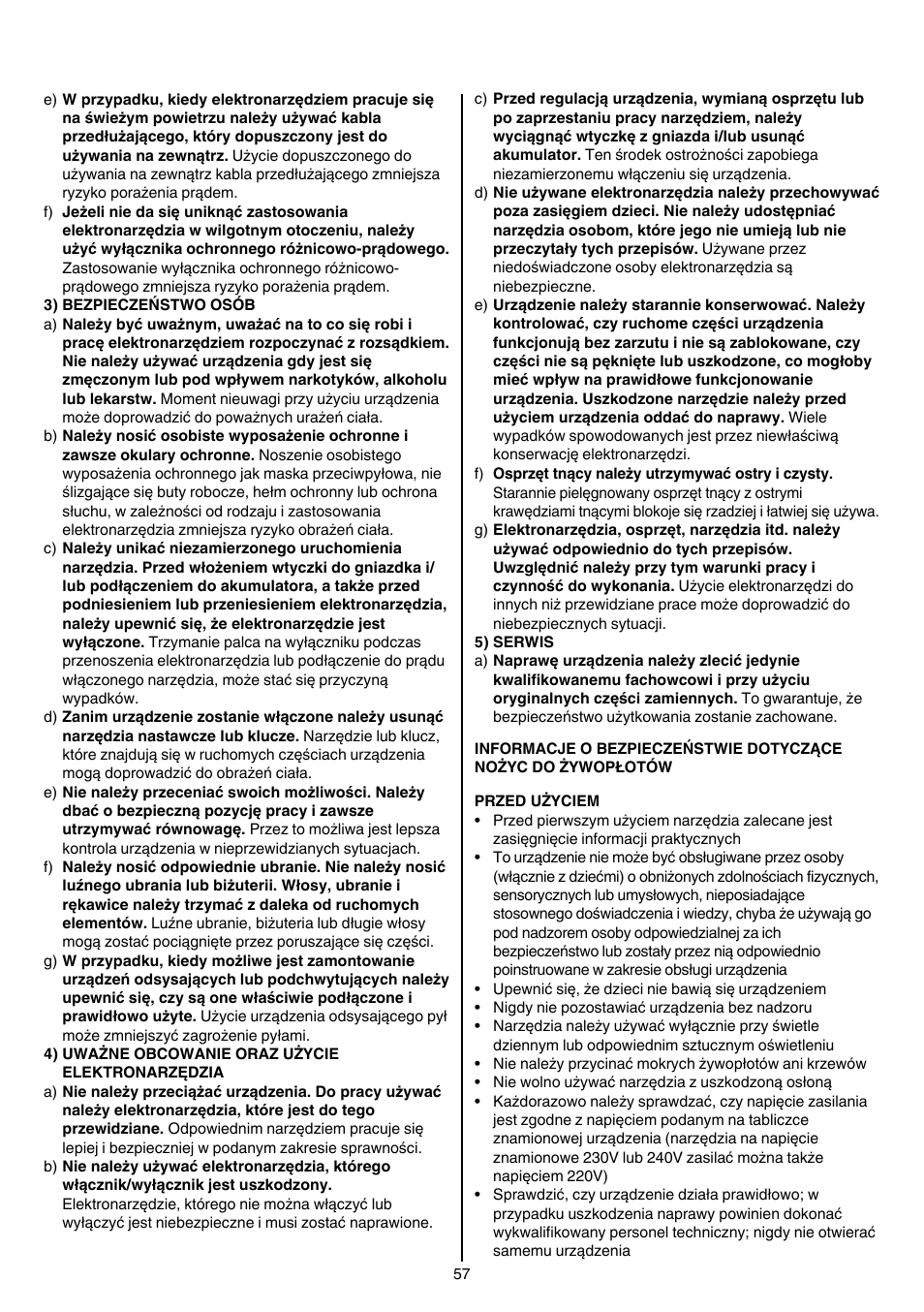 Skil 0740 RT User Manual | Page 57 / 124