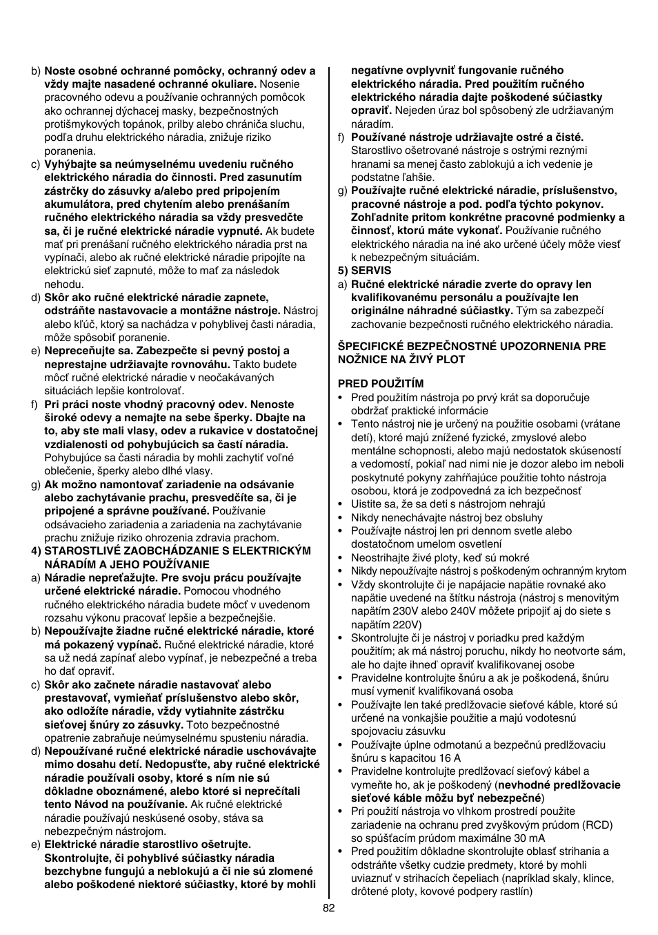 Skil 0740 RT User Manual | Page 82 / 124