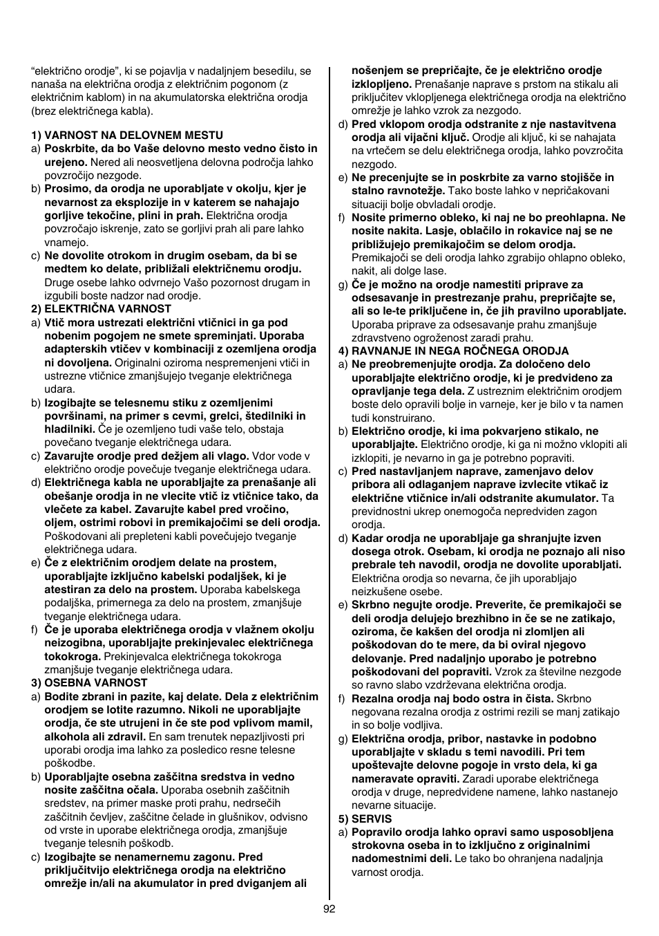 Skil 0740 RT User Manual | Page 92 / 124