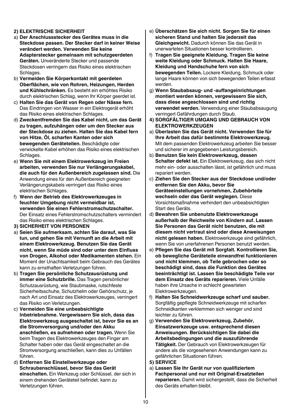 Skil 7003 AA User Manual | Page 10 / 96