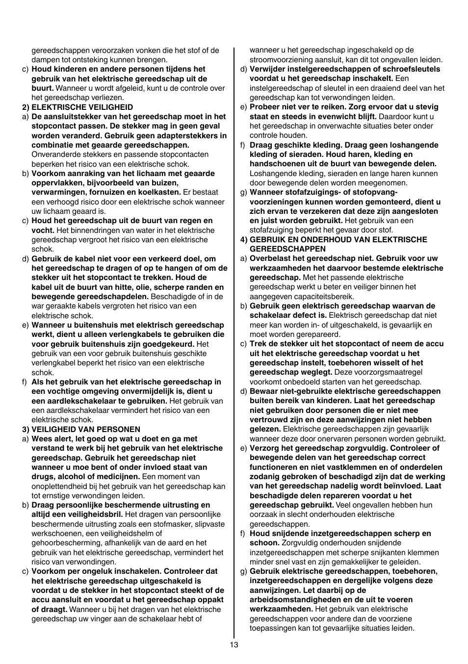 Skil 7003 AA User Manual | Page 13 / 96