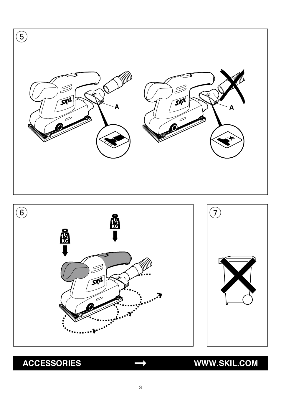 Skil 7003 AA User Manual | Page 3 / 96