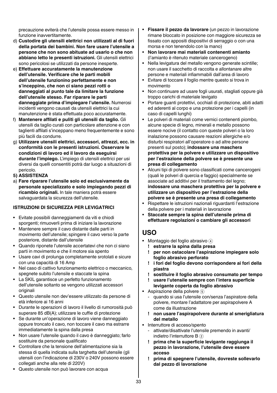 Skil 7003 AA User Manual | Page 33 / 96