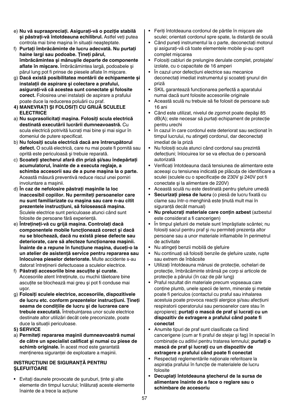Skil 7003 AA User Manual | Page 57 / 96