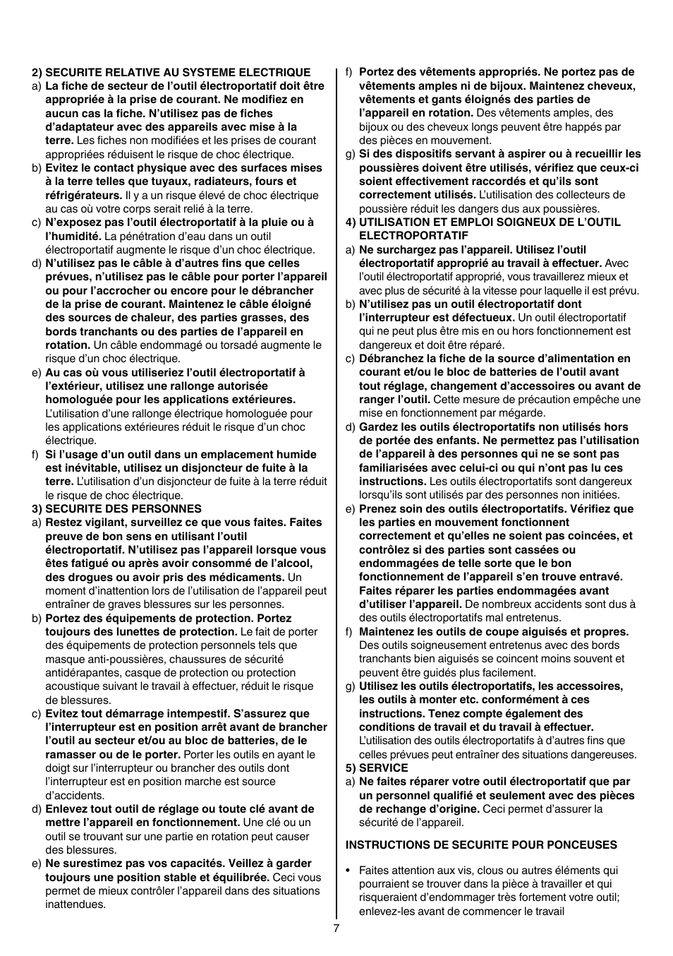 Skil 7003 AA User Manual | Page 7 / 96