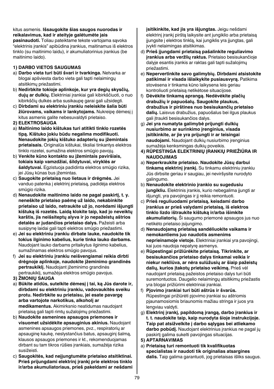 Skil 7003 AA User Manual | Page 79 / 96