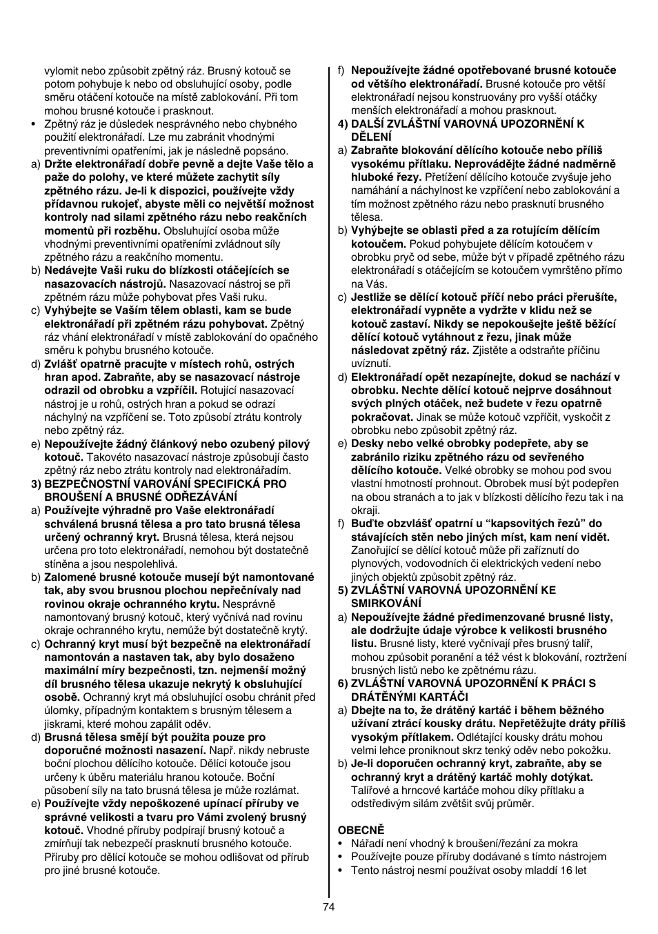 Skil 9030 AA User Manual | Page 74 / 180
