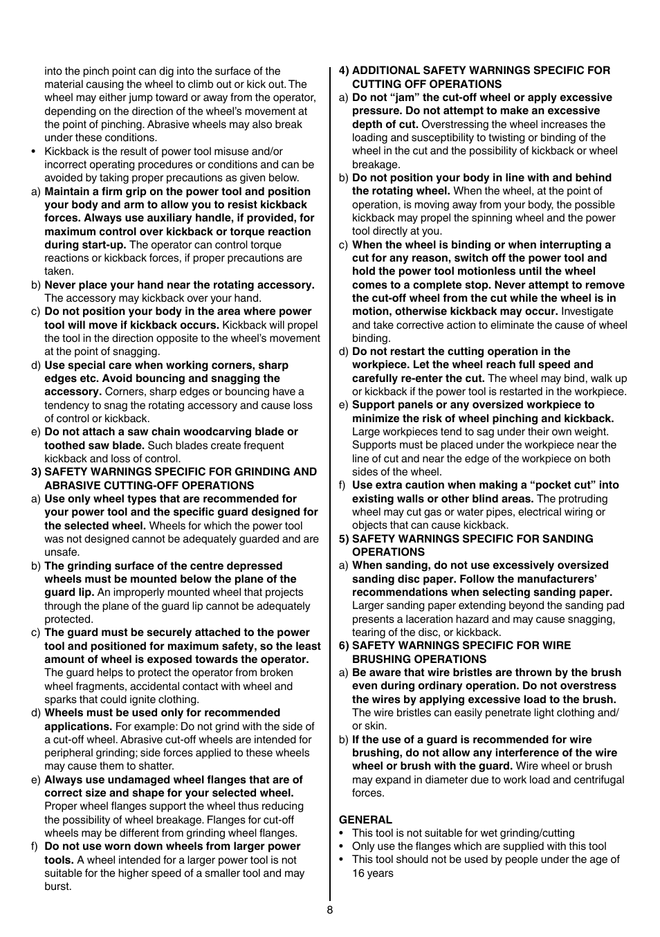 Skil 9030 AA User Manual | Page 8 / 180