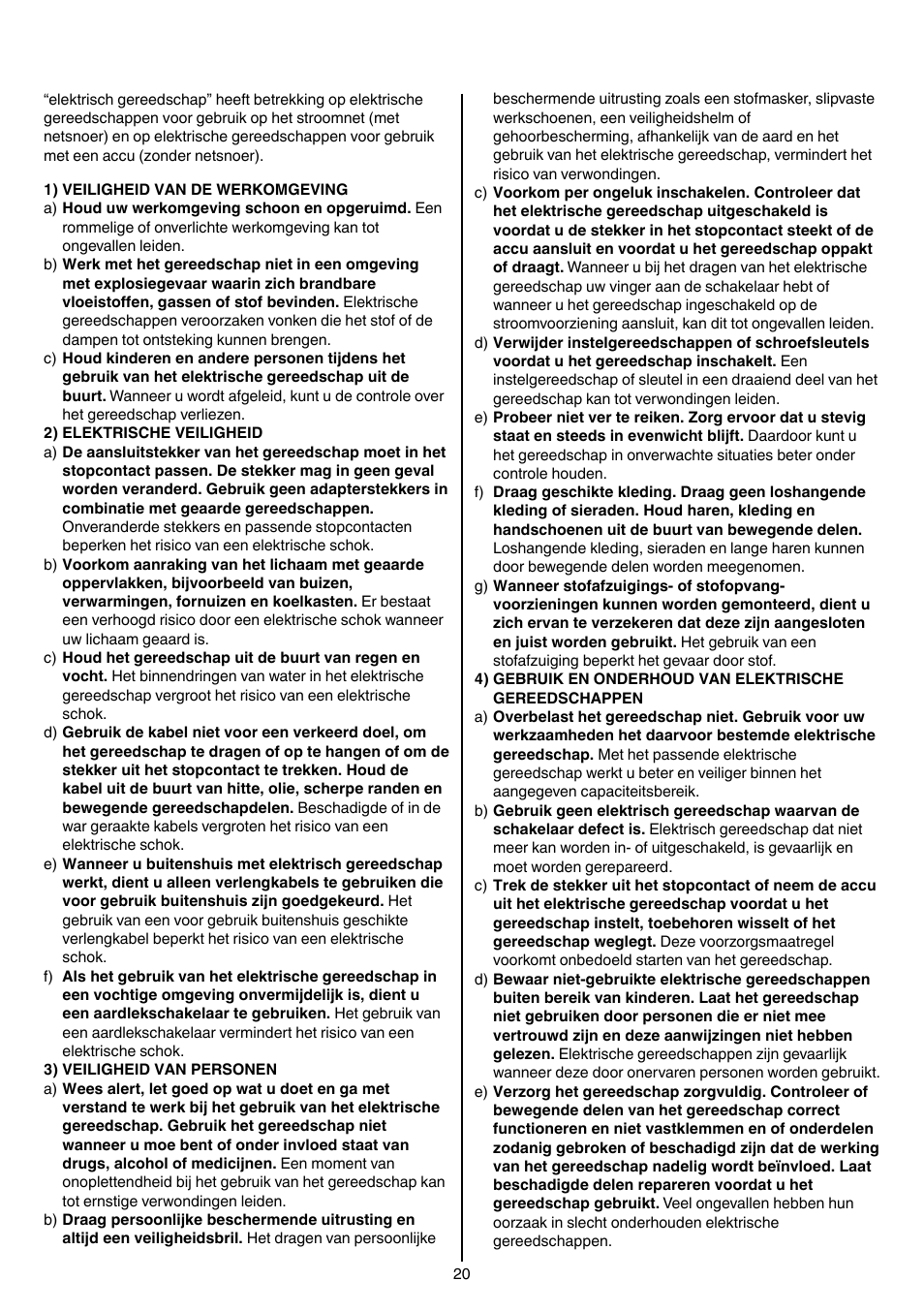 Skil 1764 AK User Manual | Page 20 / 128