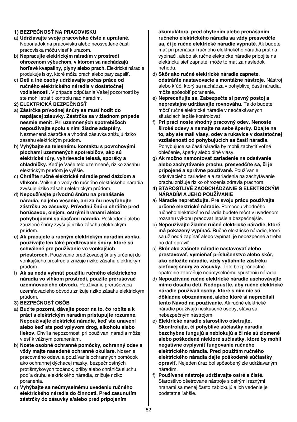 Skil 1764 AK User Manual | Page 82 / 128