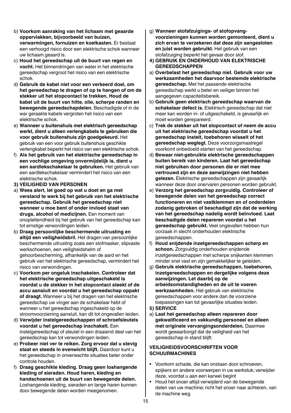 Skil 1210 AA User Manual | Page 15 / 108