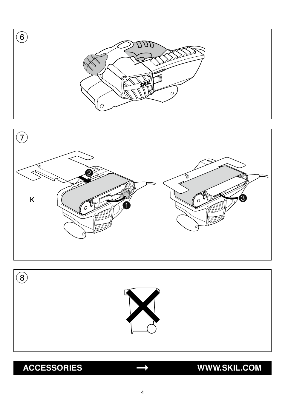 Skil 1210 AA User Manual | Page 4 / 108